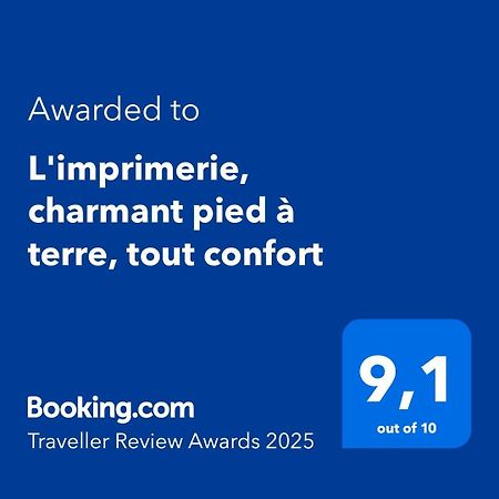 L'Imprimerie, Charmant Pied A Terre Independant Rennes Exteriör bild